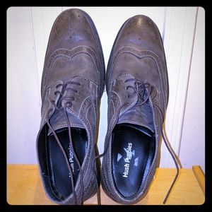 Hush puppies lace up dress shoes sz 12